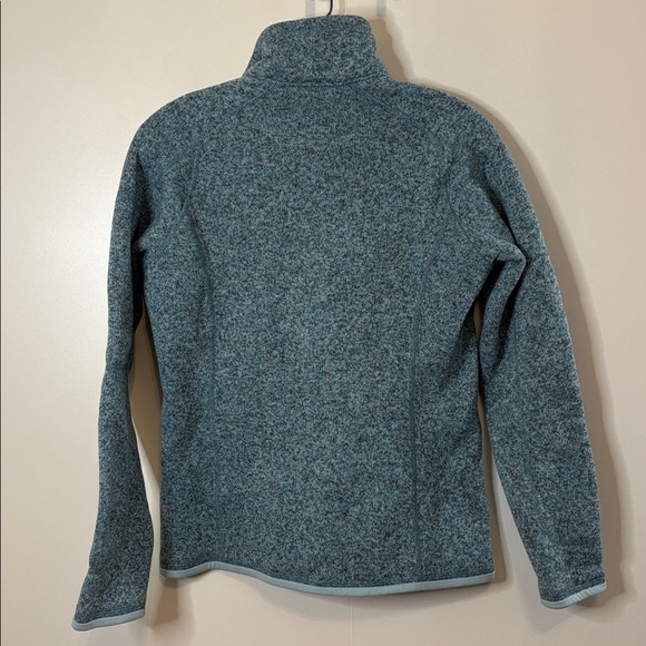 Patagonia Teal Heather Quarter-Zip Pullover - Picture 4 of 6